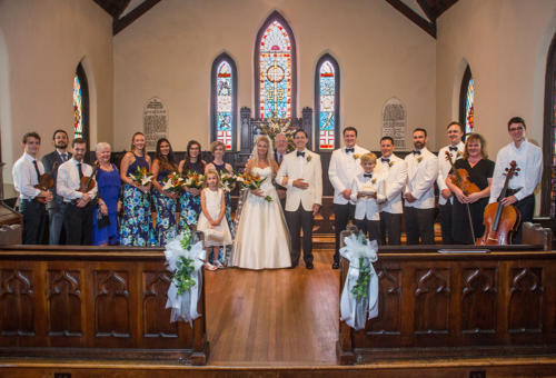 Wedding Party - St. Mary's Chapel